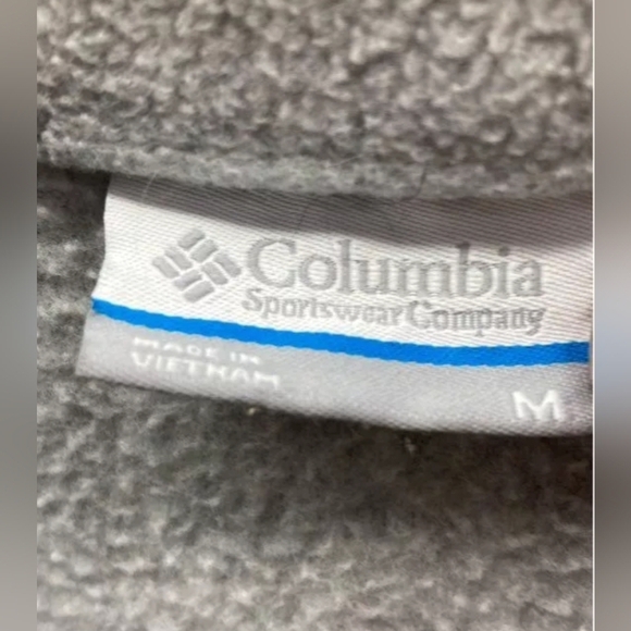 Columbia Full-Zip Fleece Jacket Size M Pre-owned Excellent - Picture 3 of 4